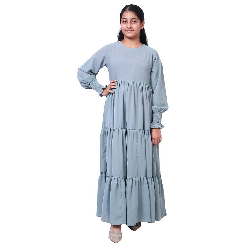 Coral Princess Kids Abaya
